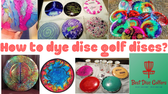 how to dye disc golf discs