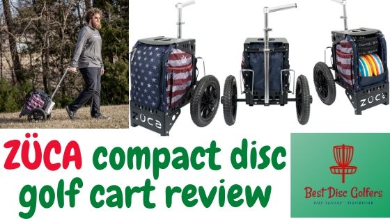 zuca compact disc golf cart review