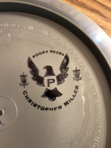 Disc Golf Stamp